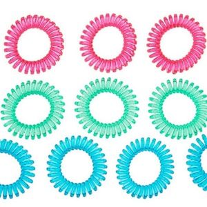 Set 30 Traceless Spiral Hair Ties by Lori Greiner